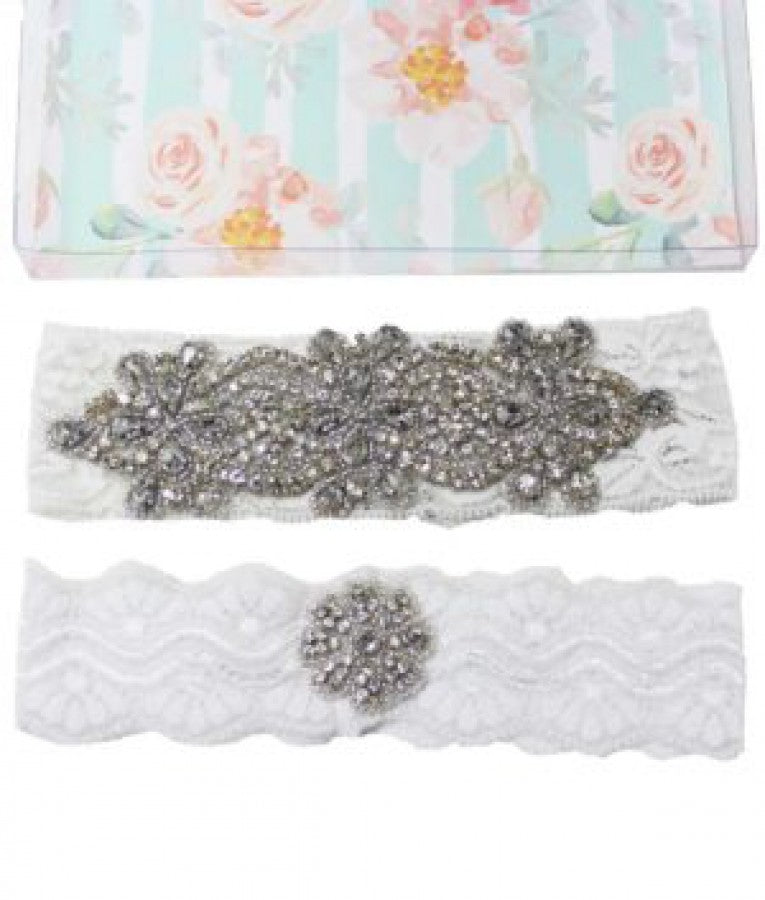 Garter Set (Monogram Optional)